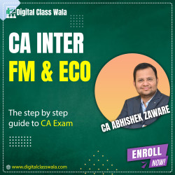 CA Intermediate FM & ECO - CA Abhishek Zaware