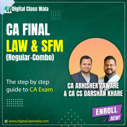 CA Final - Law and SFM (Regular Combo) - CA Abhishek Zaware and CA CS Darshan Khare