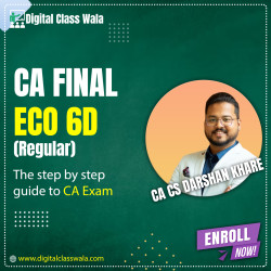 CA Final - Eco 6D (Regular) - CA CS Darshan Khare