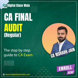 CA Final - Audit (Regular) - CA Rishabh Jain