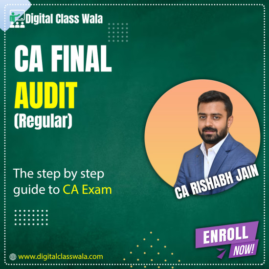 CA Final - Audit (Regular) - CA Rishabh Jain CA Final - Audit (Regular) - CA Rishabh Jain