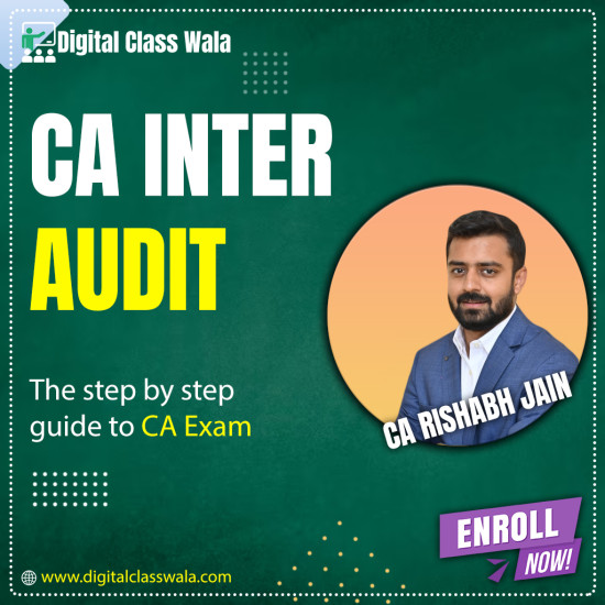 CA Intermediate Audit - CA Rishabh Jain CA Intermediate Audit - CA Rishabh Jain
