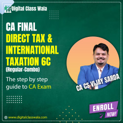 CA Final - Direct Tax and International Taxation (Regular - Combo) - CA CS Vijay Sarda